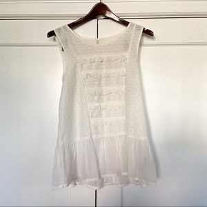 FREE PEOPLE CREAM TANK